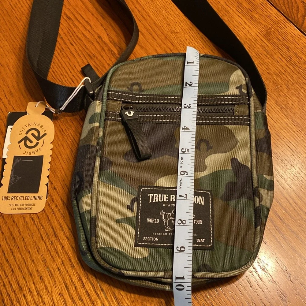 True Religion Frank Crossbody Bag Camouflage TR101402 NWT